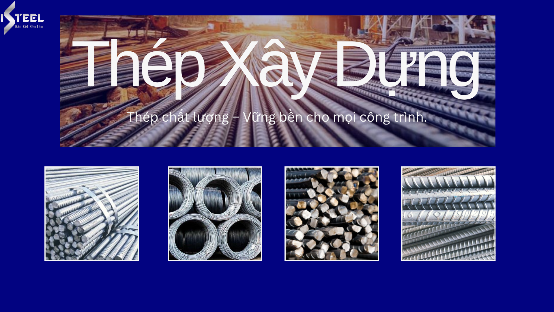 Thép dùng trong xây dựng